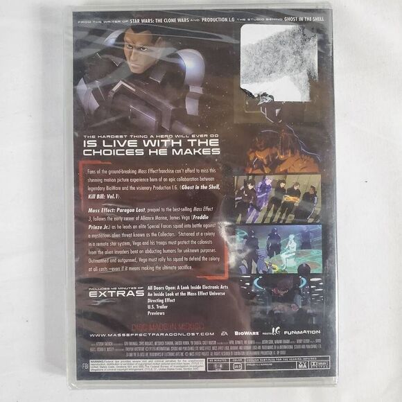 Mass Effect: Paragon Lost DVD (2012) - Picture 2 of 2